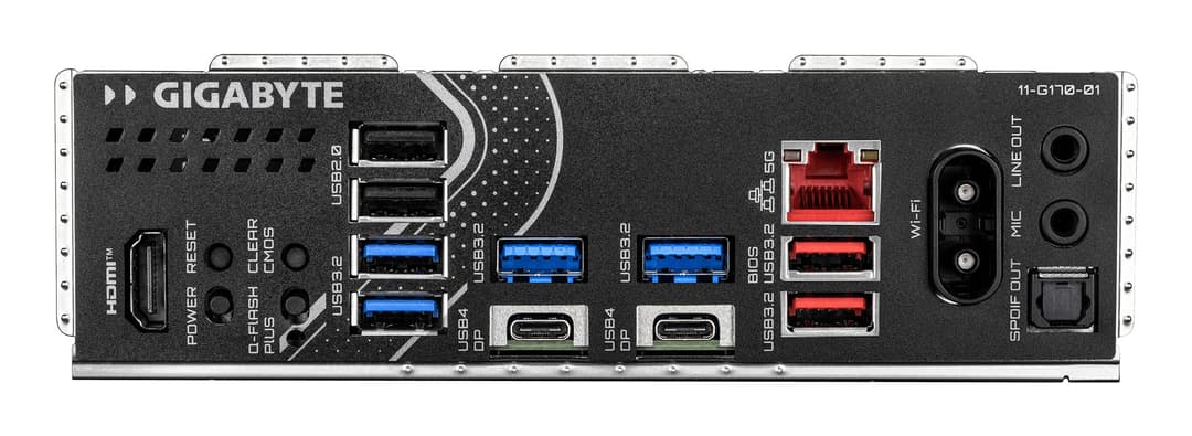 GIGABYTE X870E EAGLE WIFI7 Motherboard - Supports AMD Ryzen 9000 CPUs, 16+2+2 Phases Digital VRM, up to 8200Hz DDR5 (OC), 1xPCIe 5.0 + 3xPCIe 4.0, Wi-Fi 7, 5GbE LAN, USB 4 - Image 4