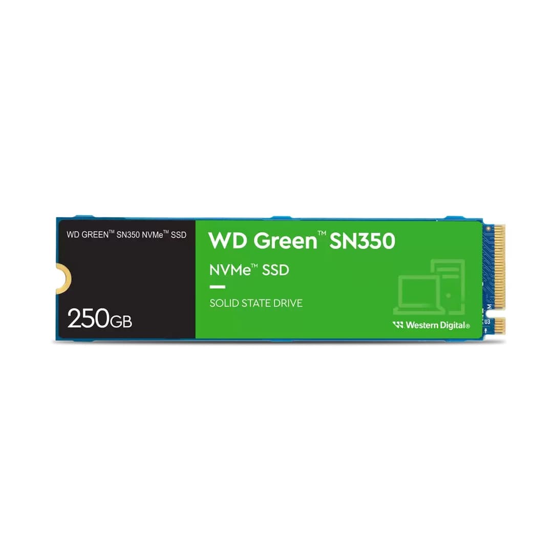 Western Digital Green SN350 M.2 250 GB PCI Express 3.0 TLC NVMe - Image 2
