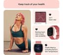 Fitbit Versa 4 Smartwatch Pink Sand thumbnail 3
