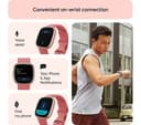 Fitbit Versa 4 Smartwatch Pink Sand thumbnail 7