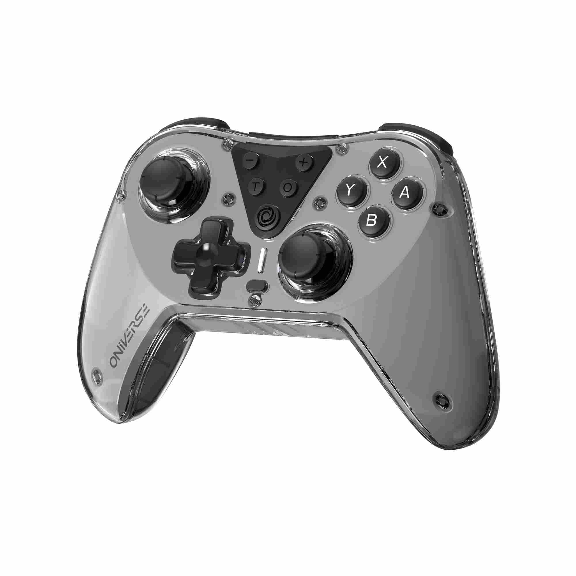 Astralite Grey Wireless Bluetooth Controller & Charging Station for Nintendo Switch, PC, Mobile