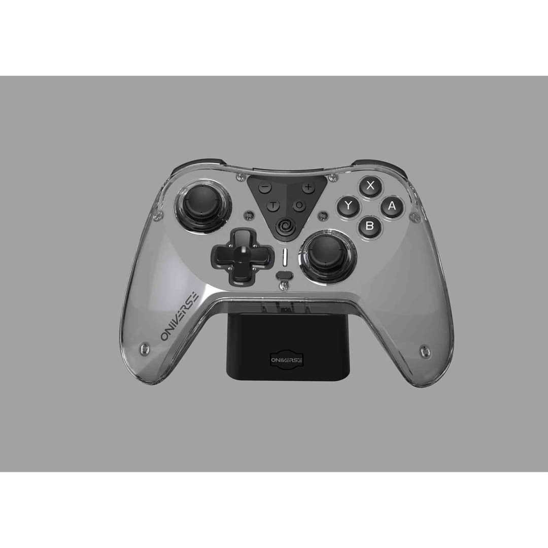 Astralite Grey Wireless Bluetooth Controller & Charging Station for Nintendo Switch, PC, Mobile - Image 5