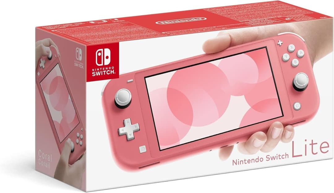 Nintendo Switch Lite Gaming Console 32GB Pink - Image 1