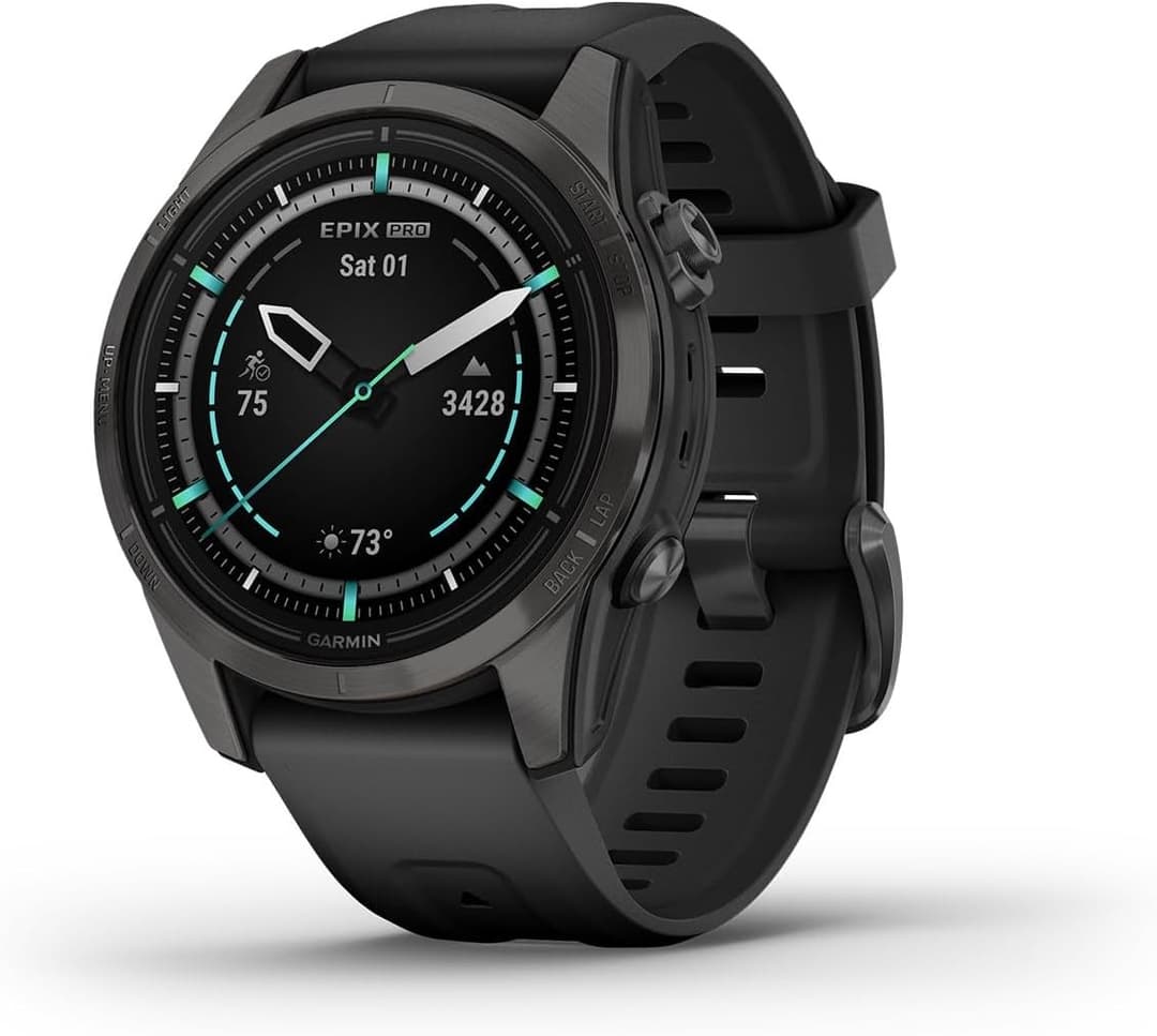 Garmin Epix Pro Gen 2 Smartwatch 42mm Carbon Grey/Black - Image 1