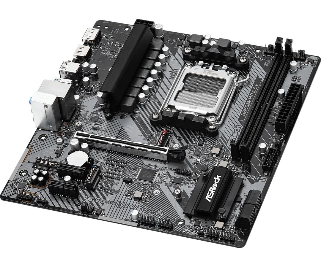Asrock B650M-H/M.2+ AMD B650 Socket AM5 micro ATX - Image 3