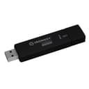 64GB Kingston Ironkey D300SM Encrypted USB 3.0 Flash Drive - Black thumbnail 3