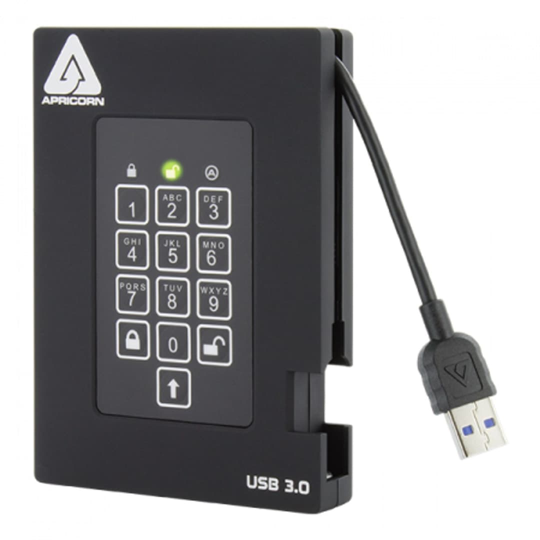 Apricorn Aegis Fortress 4 TB Black - Image 1