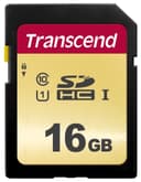 16GB Transcend 500S SDHC UHS-I SD Memory Card CL10 95MB/sec MLC Flash thumbnail 1