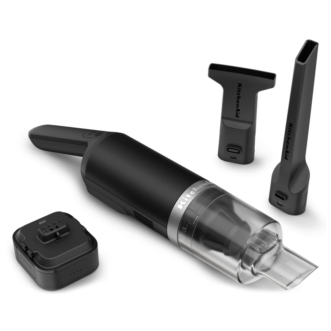 KitchenAid CORDLESS HANDHELD VACUUM WITH BATTERY GO - Black Matte - Image 1