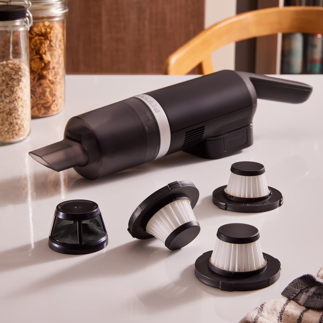 KitchenAid CORDLESS HANDHELD VACUUM WITH BATTERY GO - Black Matte - Image 4