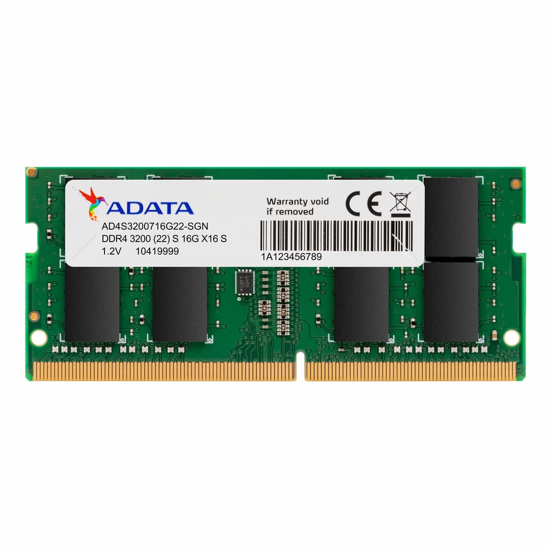 ADATA AD4S32008G22-SGN memory module 8 GB 1 x 8 GB DDR4 3200 MHz - Image 1