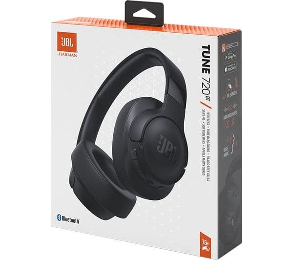 JBL Tune 720BT Wireless Headphones Black - Image 8