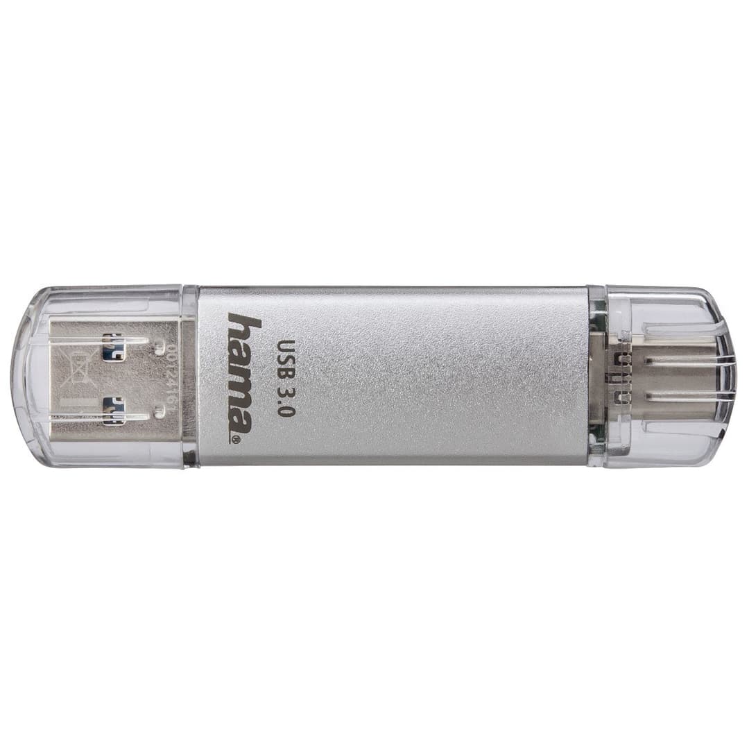 Hama C-Laeta USB flash drive 32 GB USB Type-A / USB Type-C 3.2 Gen 1 (3.1 Gen 1) Silver - Image 3