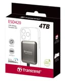 4TB Transcend ESD420 Portable Magnetic SSD USB 20Gbps Type-C Magsafe (Iron Grey) thumbnail 2