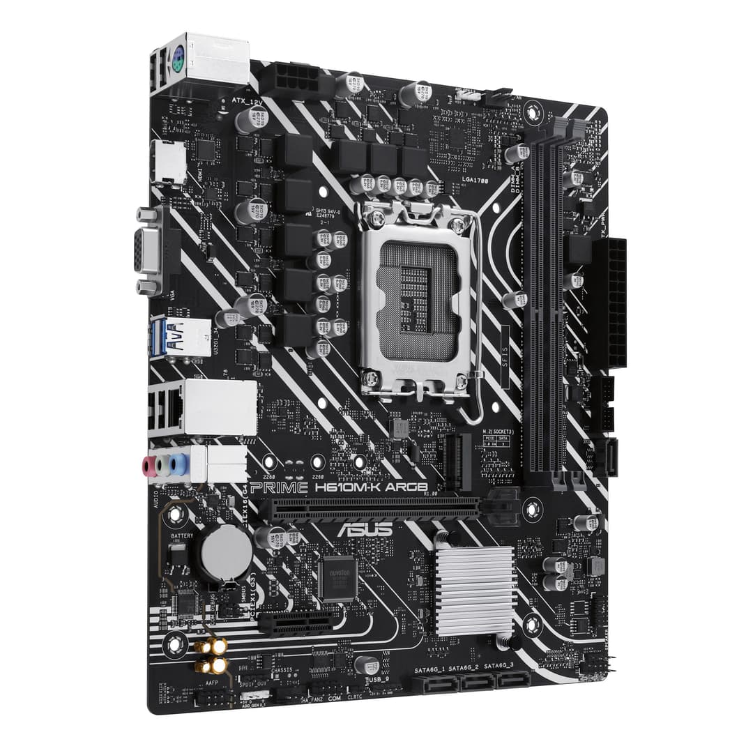 ASUS PRIME H610M-K ARGB Intel H610 LGA 1700 micro ATX - Image 2