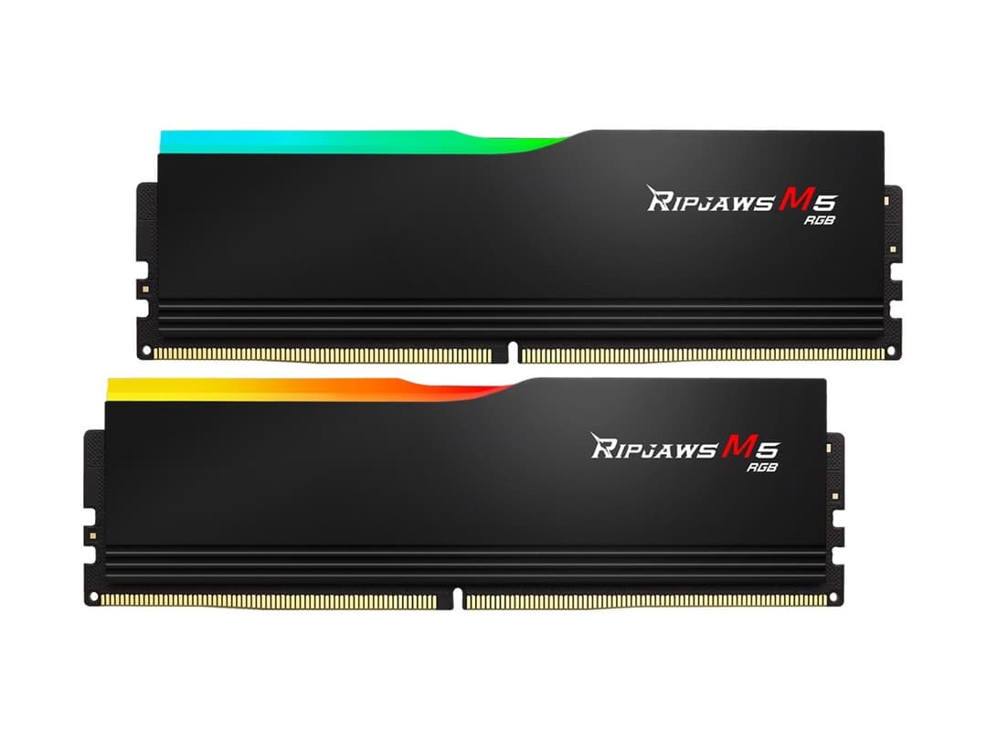 32GB G.Skill Ripjaws M5 RGB DDR5 5200MHz Dual Channel Kit (2x 16GB) CL40 1.10V Black Edition - Image 3