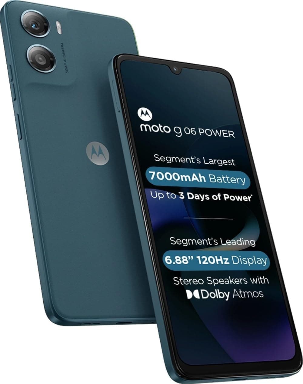 Motorola G06 Smartphone - Pantone Tapestry