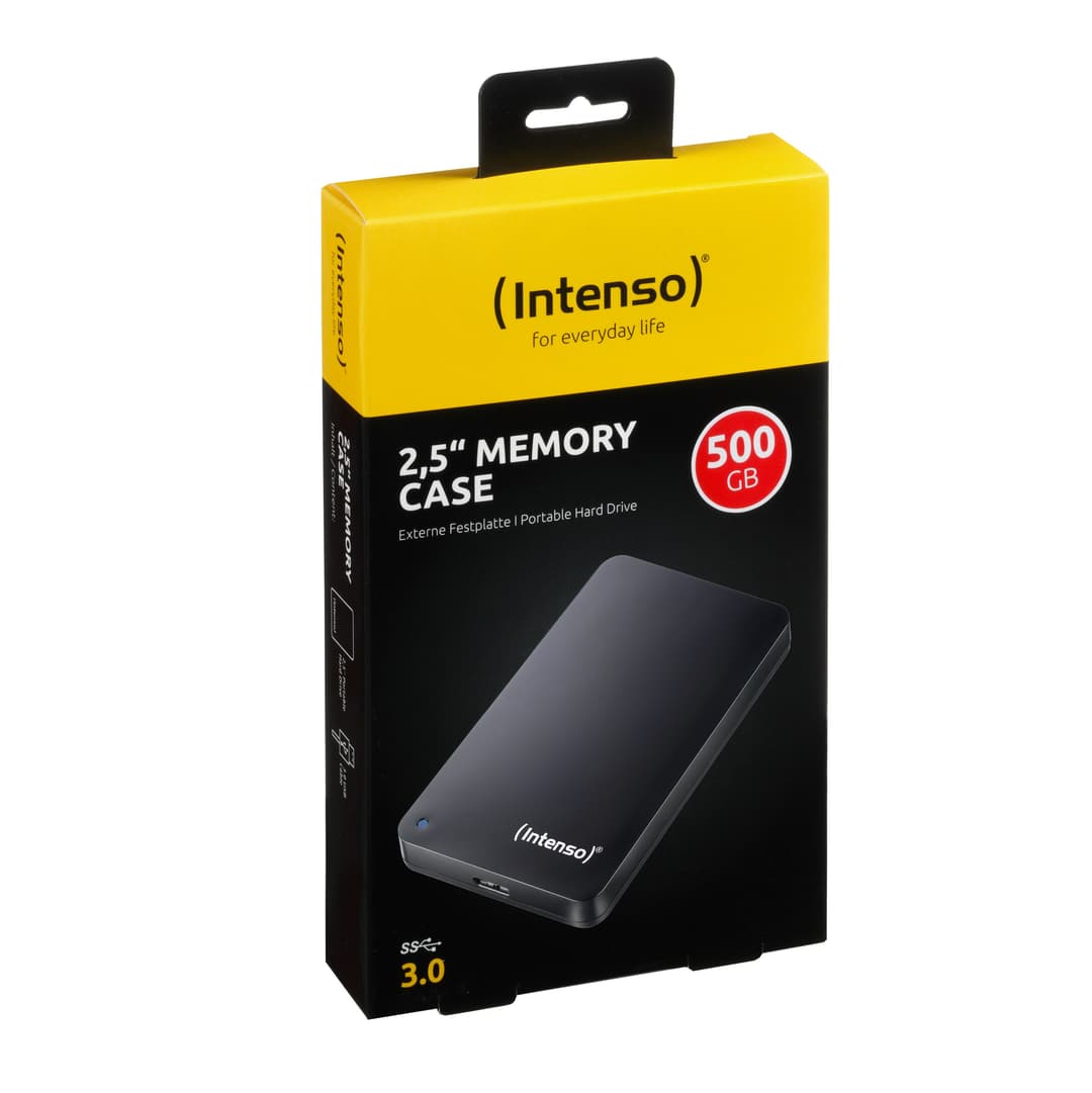 Intenso Memory Case 2.5" USB 3.0 external hard drive 500 GB Black - Image 3