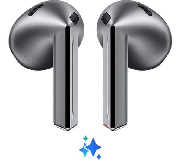 Samsung Galaxy Buds3 Wireless Earbuds Silver - Image 2
