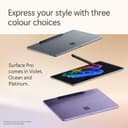 Microsoft Surface Pro 2-in-1 Touchscreen Snapdragon X Plus 16GB 512GB Violet thumbnail 5