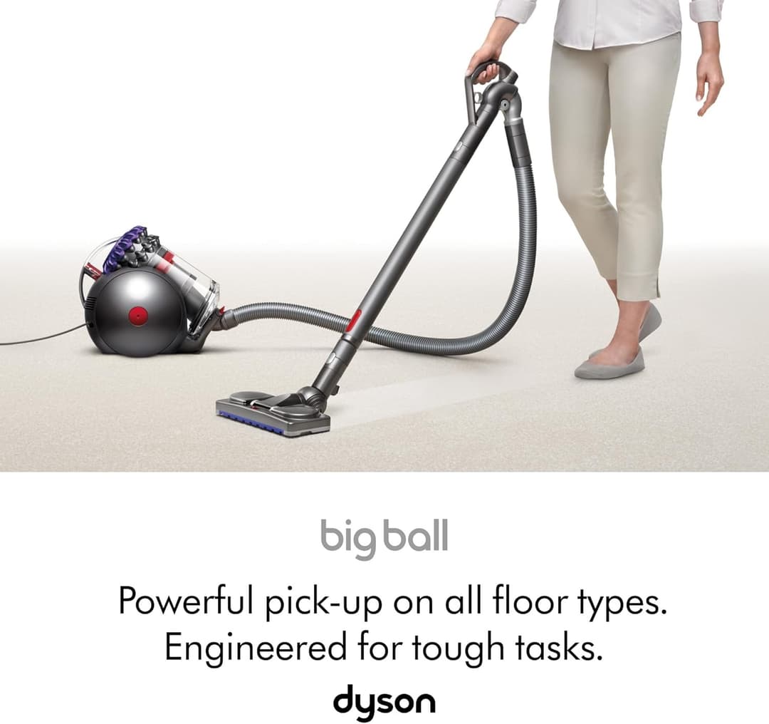 DYSON DC28C Multi Floor 2015 Cylinder Bagless Vacuum Cleaner - Iron & Yellow - Image 2