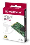 120GB Transcend M.2 SATA III 6Gb/s SSD MTS820S 3D TLC Flash 80mm Form Factor thumbnail 2
