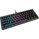 Corsair K65 RGB MINI 60% Mechanical Gaming Keyboard - Silver thumbnail 1