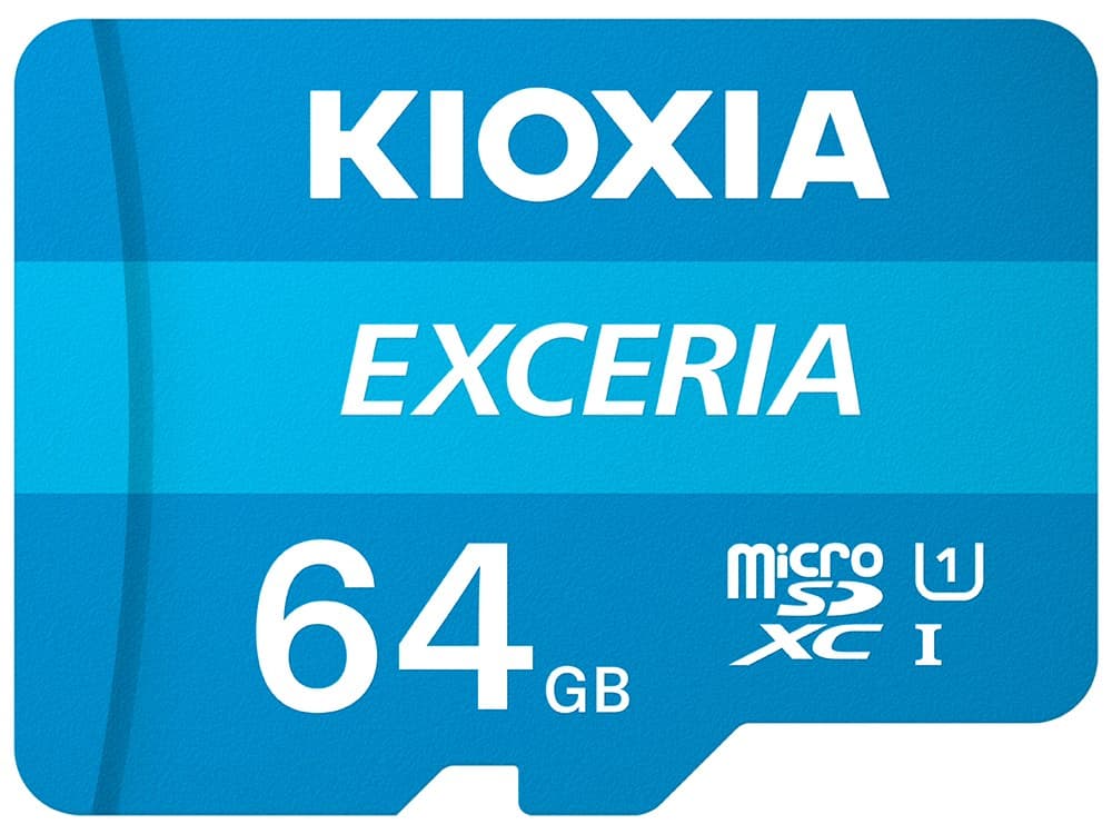 Kioxia Exceria 64 GB MicroSDXC UHS-I Class 10 - Image 1