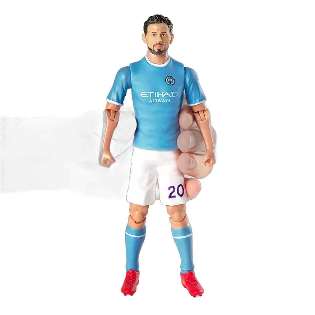 Bernando Silva Manchester City Fully Articulated Figurine - Image 7