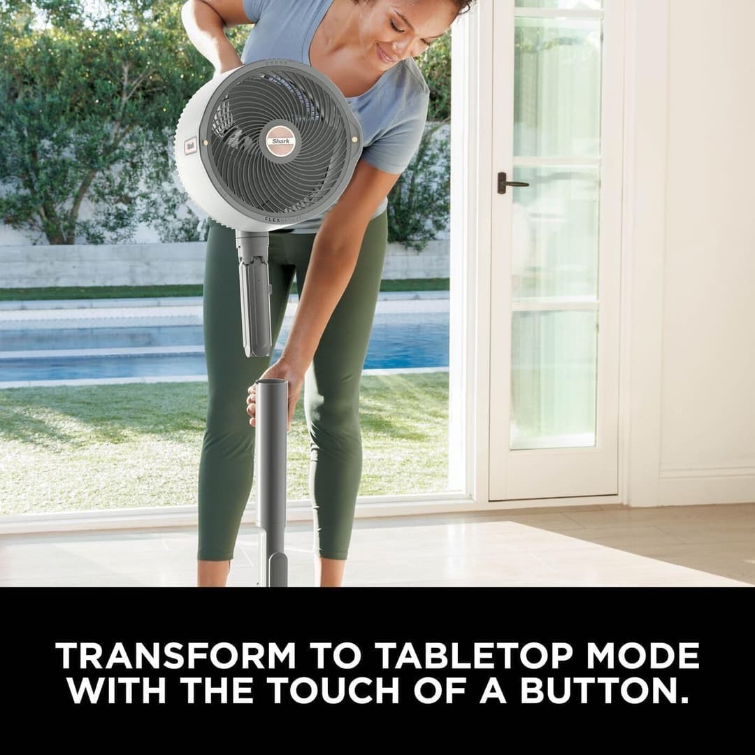 Shark FlexBreeze Pro Mist Fan FA300UK White - Image 10
