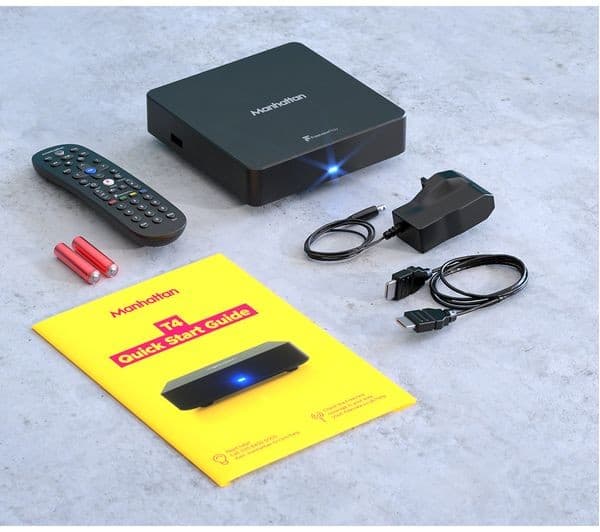 MANHATTAN T4 Freeview Play Smart 4K Ultra HD Set Top Box - Image 7
