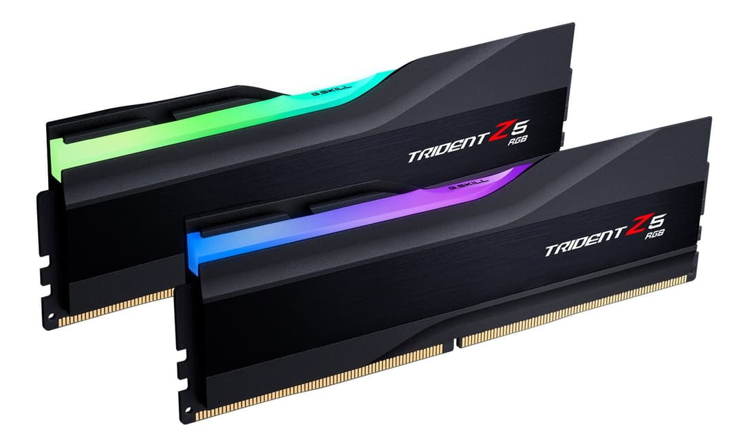 32GB G.Skill DDR5 Trident Z5 RGB 5600MHz CL40 1.20V Dual Channel Kit 2x 16GB Black - Image 1
