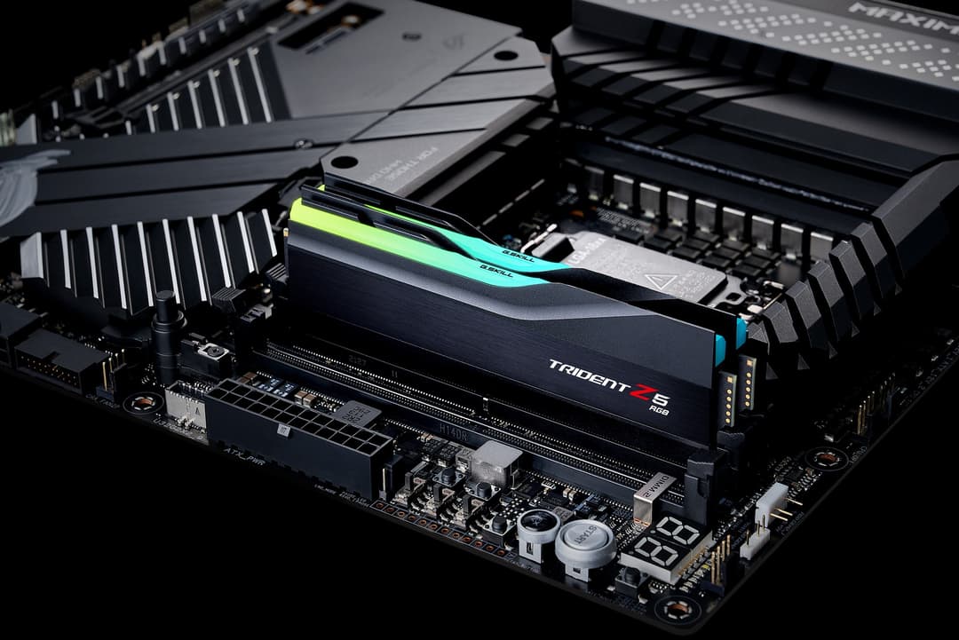 32GB G.Skill DDR5 Trident Z5 RGB 5600MHz CL40 1.20V Dual Channel Kit 2x 16GB Black - Image 3