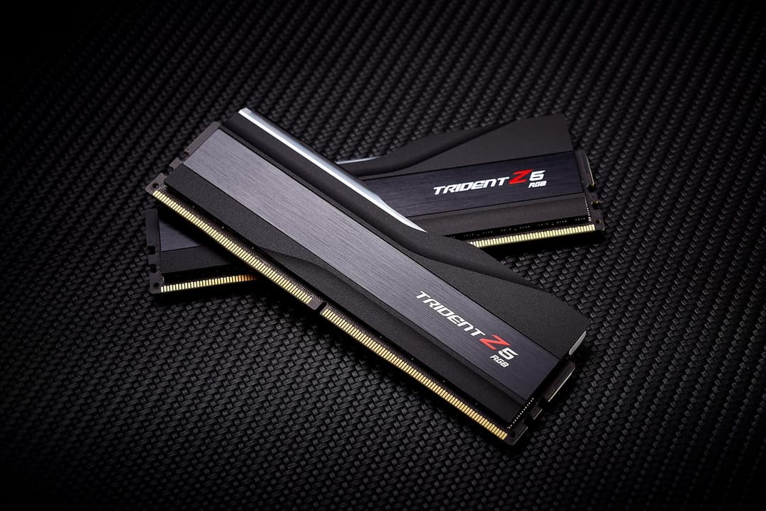 32GB G.Skill DDR5 Trident Z5 RGB 5600MHz CL40 1.20V Dual Channel Kit 2x 16GB Black - Image 4