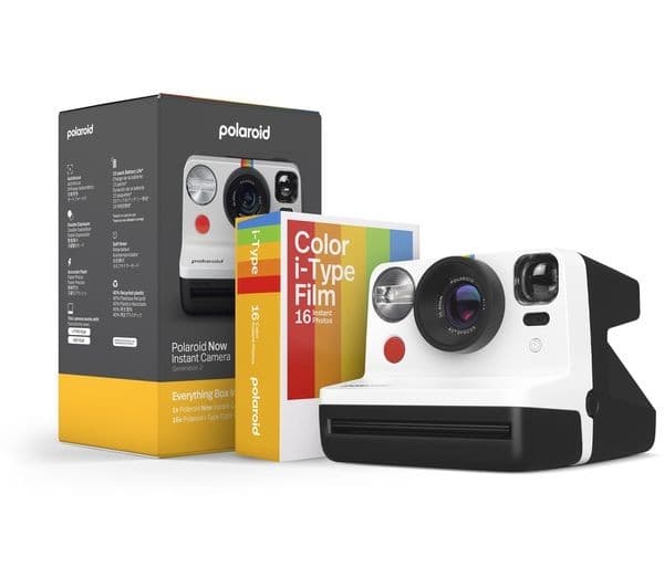 POLAROID Now Generation 2 Instant Camera Everything Box - Black & White - Image 1