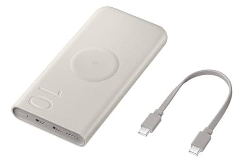 Samsung 25W Wireless Power Bank 10000mAh Beige - Image 2