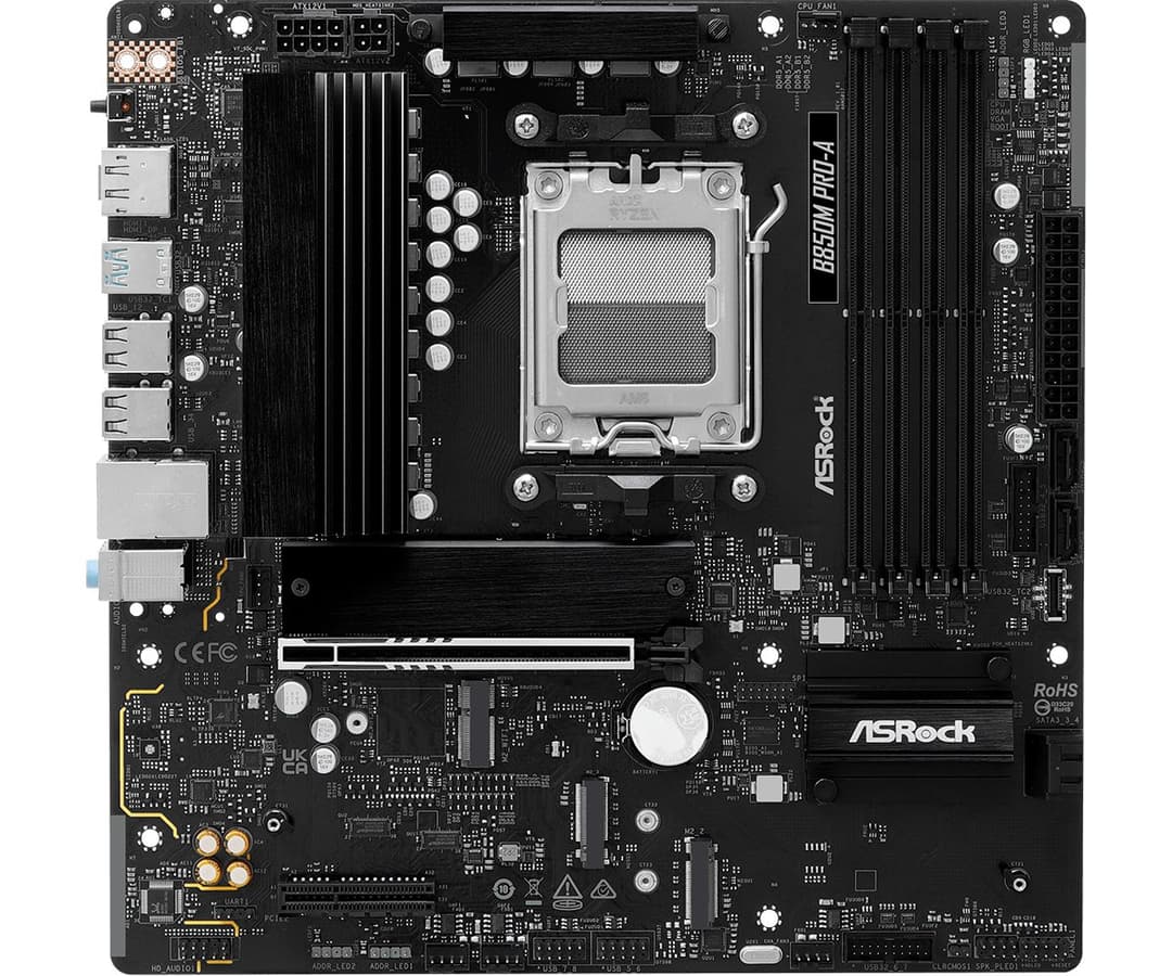 Asrock B850M Pro-A AMD B850 Socket AM5 micro ATX - Image 2