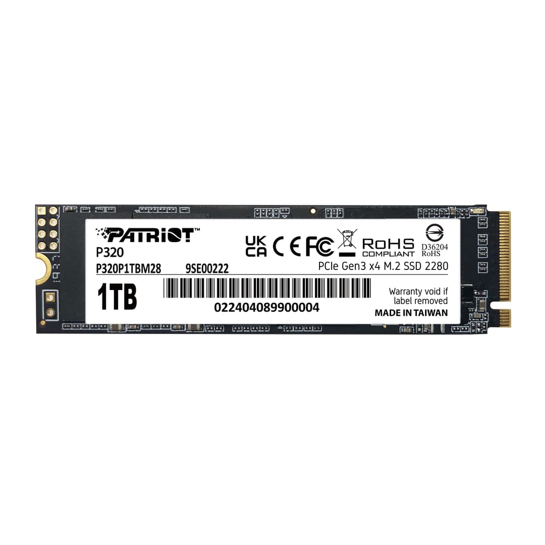 Patriot Memory P320 1 TB M.2 PCI Express 3.0 NVMe - Image 1