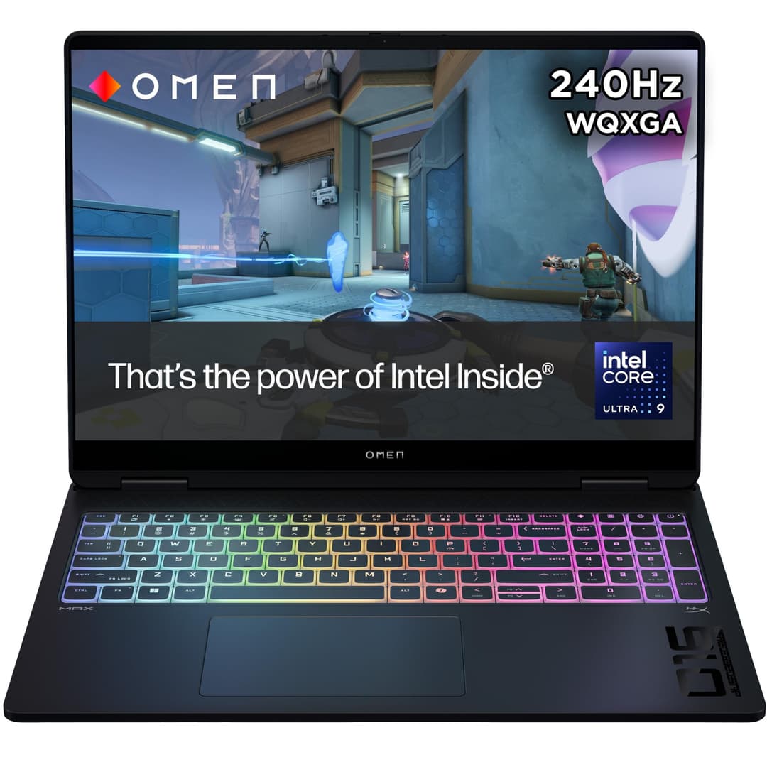 HP OMEN MAX 16" Gaming Laptop - Black - Image 1