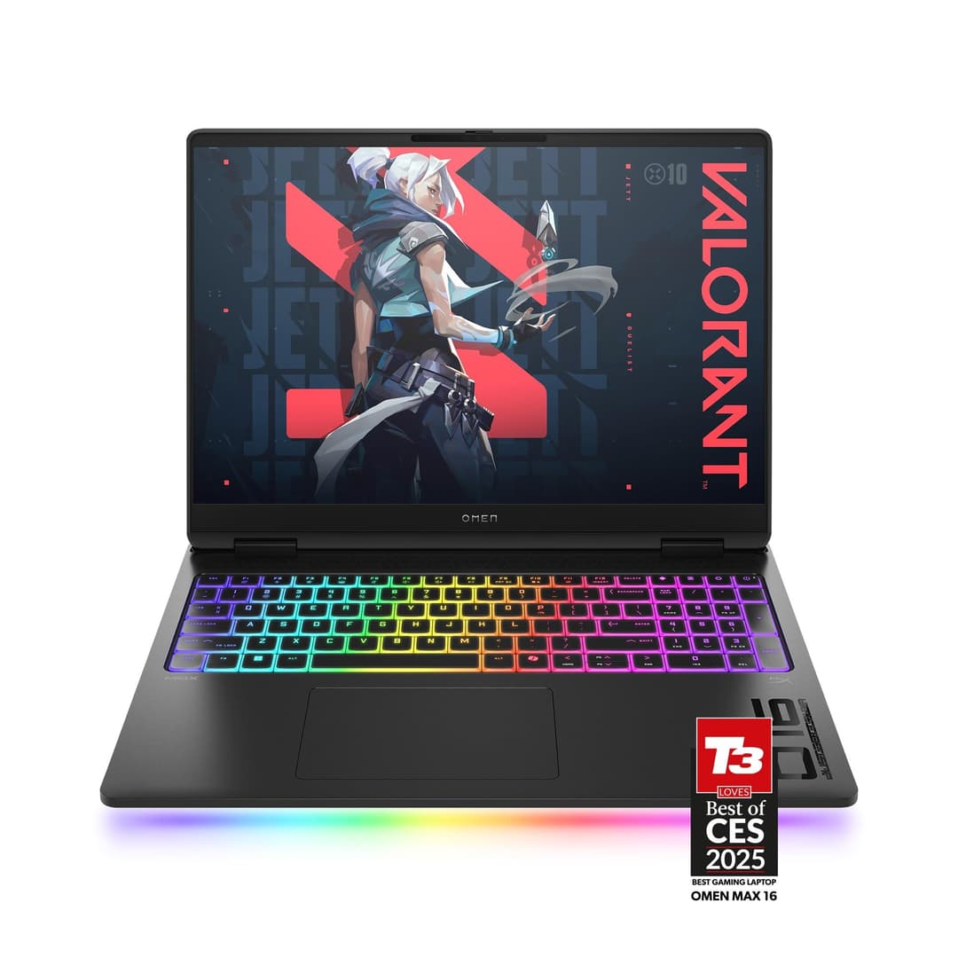 HP OMEN MAX 16" Gaming Laptop - Black - Image 2