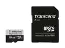 64GB Transcend High Endurance 350V microSDXC Memory Card CL10 UHS-I for Dashcams and Surveillance thumbnail 2