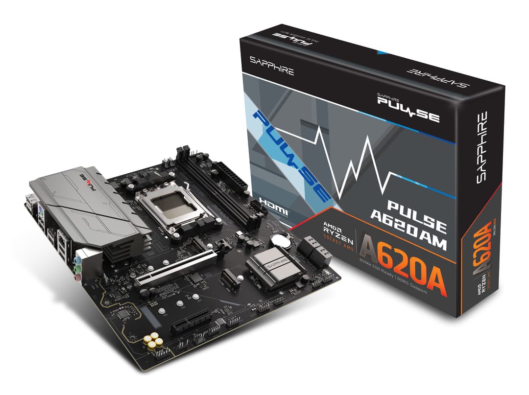 Sapphire PULSE A620AM AMD A620A Socket AM5 micro ATX - Image 6