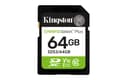 Kingston Technology 64GB SDXC Canvas Select Plus Gen3 100MB/s C10 UHS-I U1 V10 thumbnail 1
