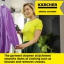 KÄRCHER Garment Steamer Attachment - Black thumbnail 2