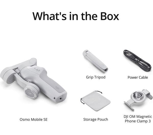 DJI Osmo Mobile SE Gimbal Silver/Grey - Image 5
