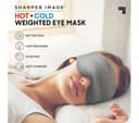 SHARPER IMAGE Weighted Hot and Cold Eye Mask thumbnail 3