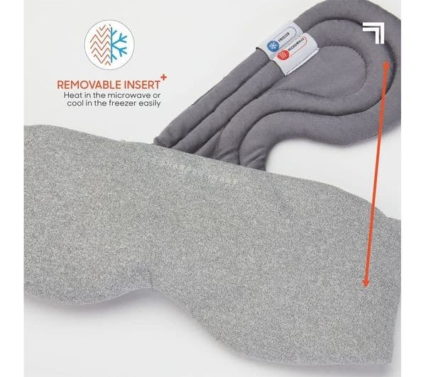 SHARPER IMAGE Weighted Hot and Cold Eye Mask - Image 4
