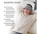 SHARPER IMAGE Weighted Hot and Cold Eye Mask thumbnail 6