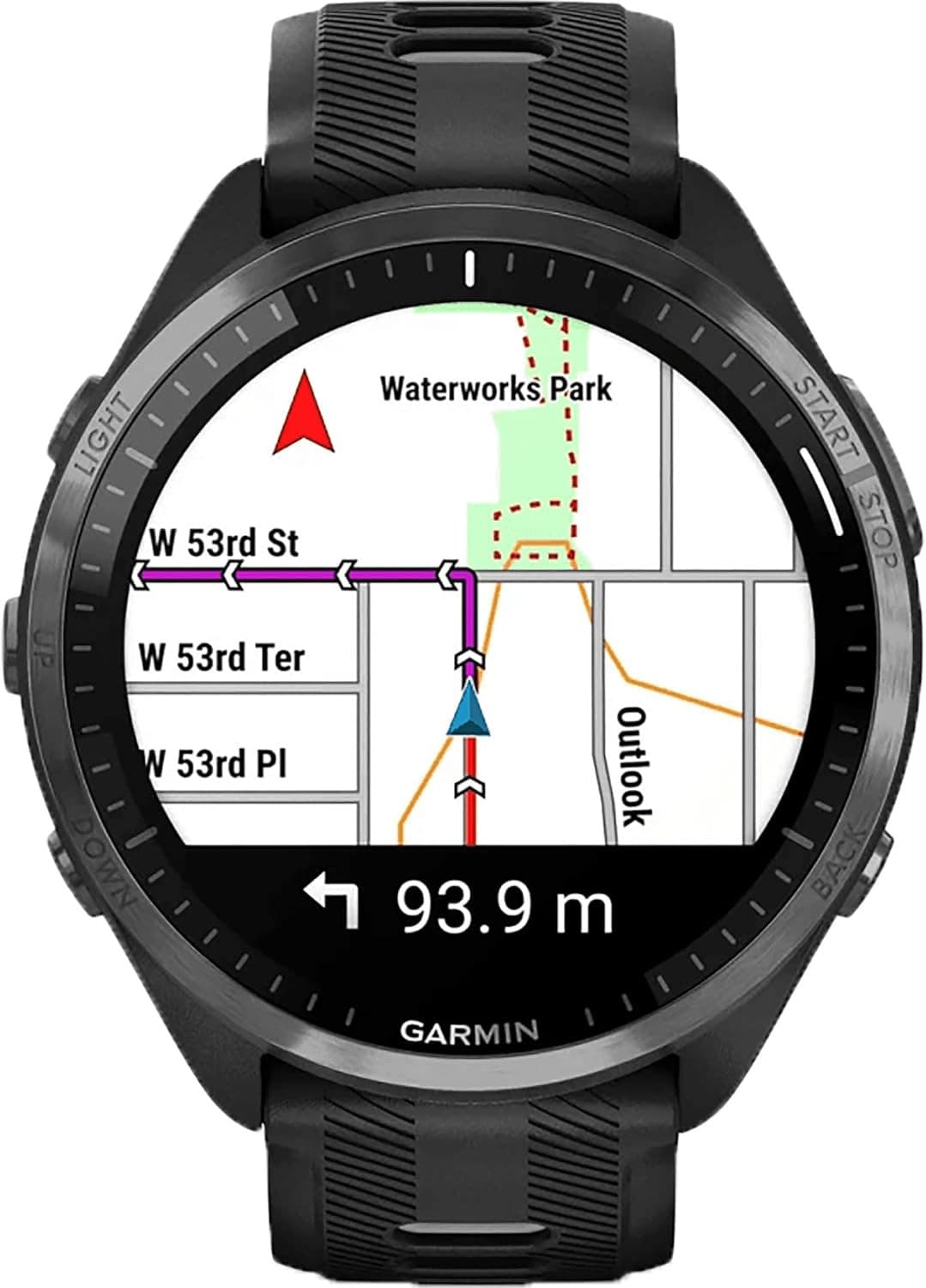 Garmin Forerunner 965 GPS Smartwatch - Black - Image 2
