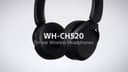 Sony WH-CH520 Wireless Headphones White thumbnail 2